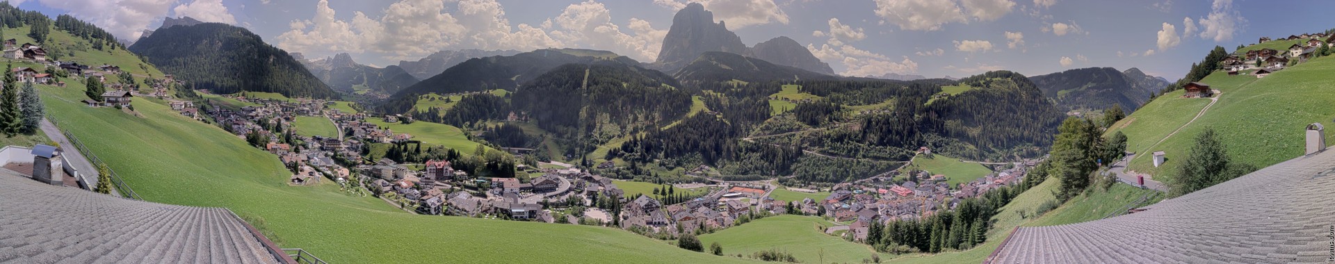 Archived image Webcam Panoramic view of St. Christina