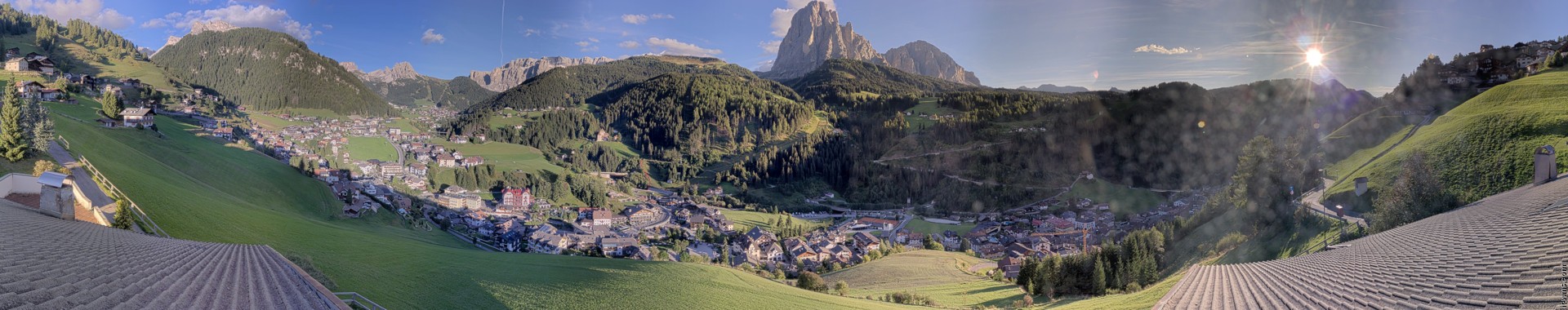 Archived image Webcam Panoramic view of St. Christina