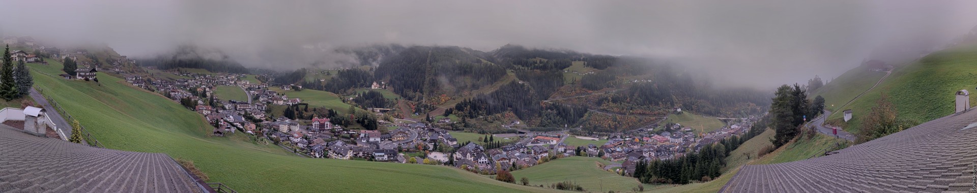 Archived image Webcam Panoramic view of St. Christina