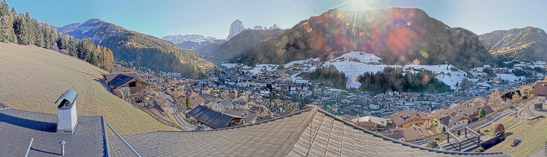 Archiv Foto Webcam St. Ulrich: Zone Solaria