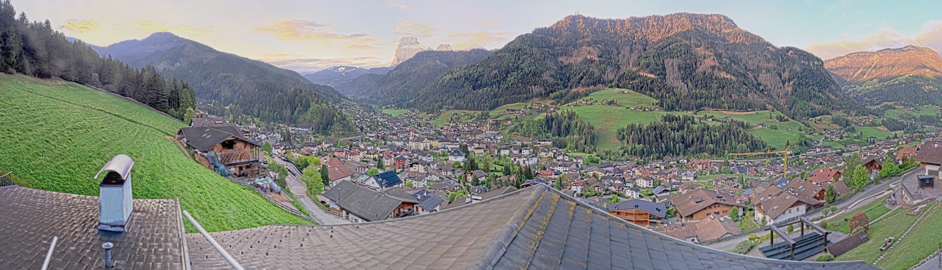 Archiv Foto Webcam St. Ulrich: Zone Solaria