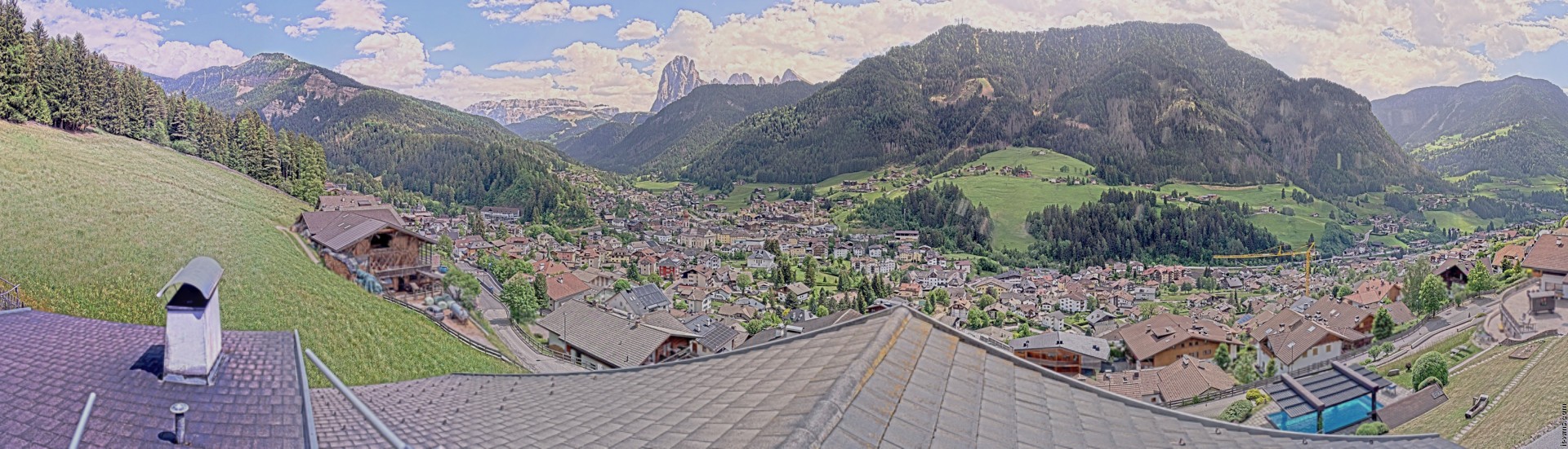 Archiv Foto Webcam St. Ulrich: Zone Solaria