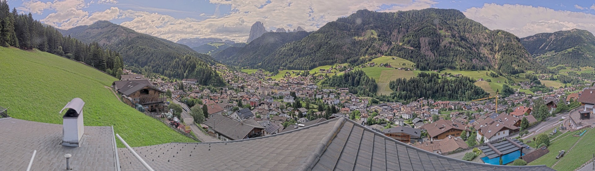 Archiv Foto Webcam St. Ulrich: Zone Solaria