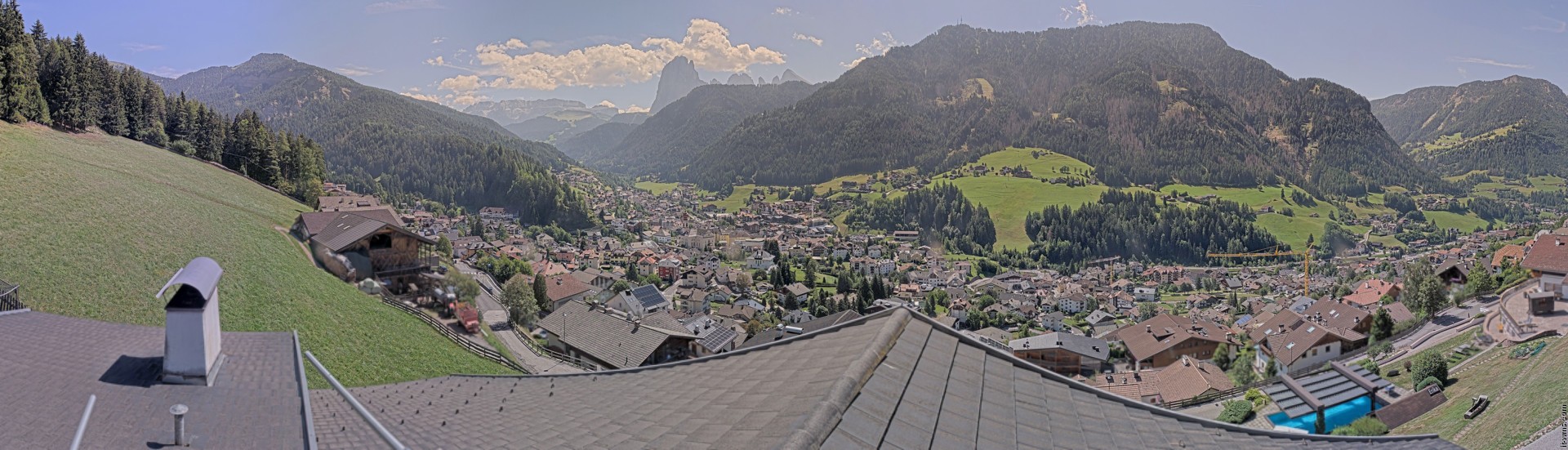 Archiv Foto Webcam St. Ulrich: Zone Solaria