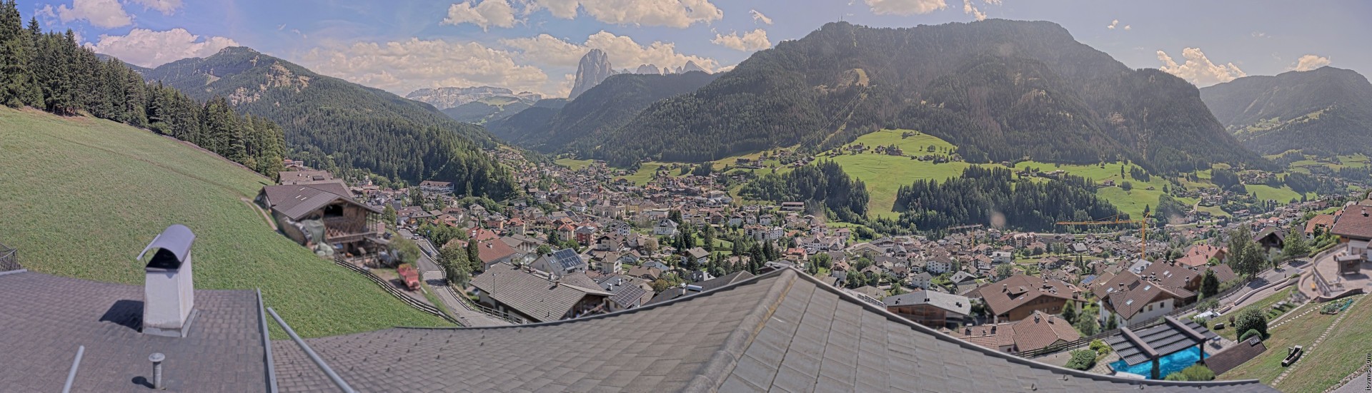 Archiv Foto Webcam St. Ulrich: Zone Solaria