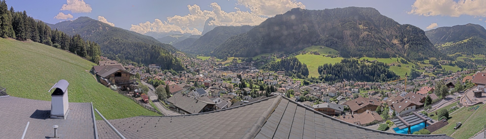 Archiv Foto Webcam St. Ulrich: Zone Solaria