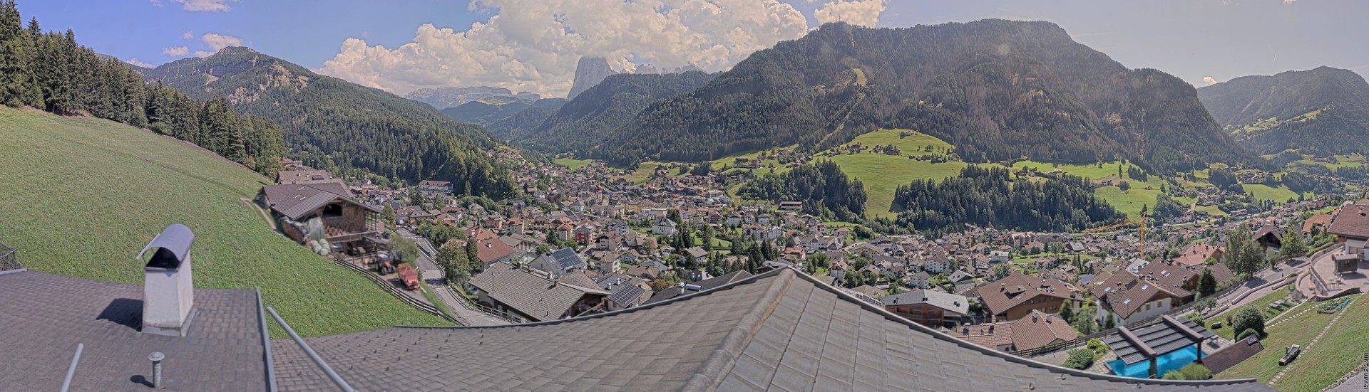 Archiv Foto Webcam St. Ulrich: Zone Solaria