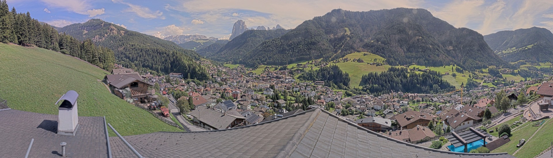 Archived image Webcam St. Ulrich: Zone Solaria