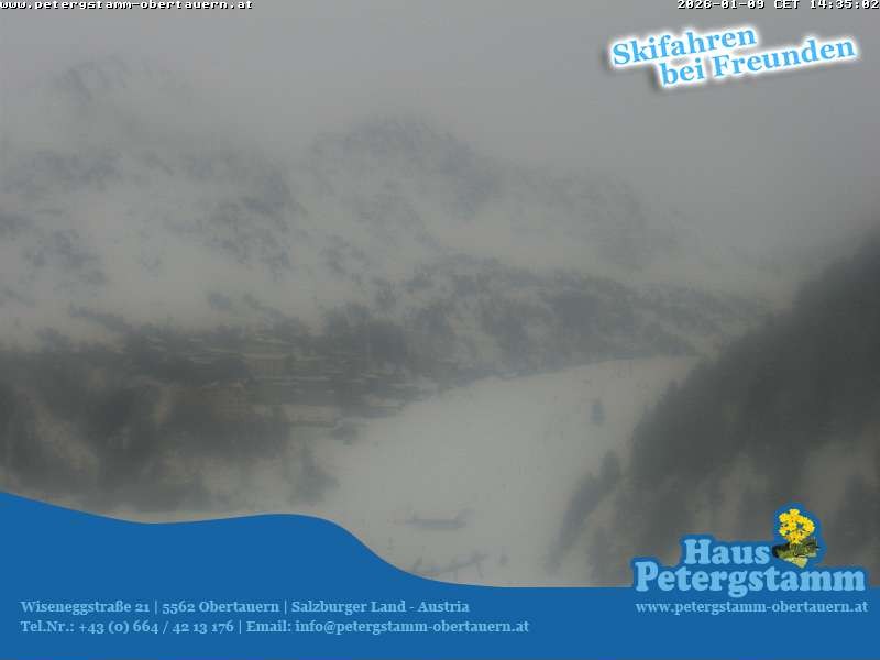 Archiv Foto Webcam Appartementhaus Petergstamm in Obertauern