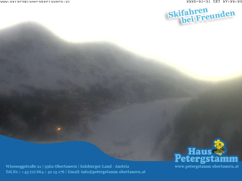 Archiv Foto Webcam Appartementhaus Petergstamm in Obertauern