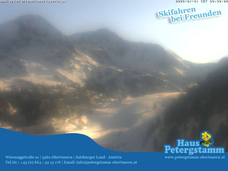Archiv Foto Webcam Appartementhaus Petergstamm in Obertauern