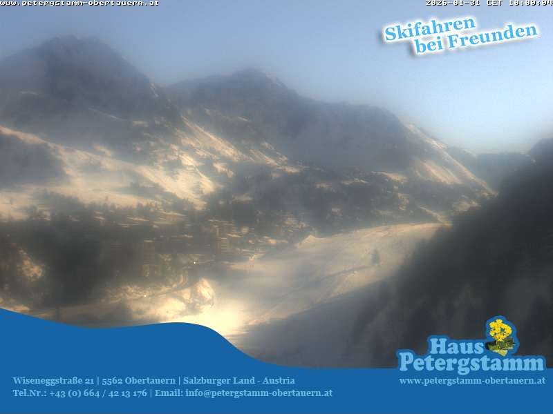 Archiv Foto Webcam Appartementhaus Petergstamm in Obertauern