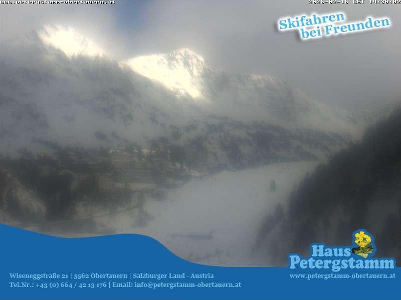 Archiv Foto Webcam Appartementhaus Petergstamm in Obertauern