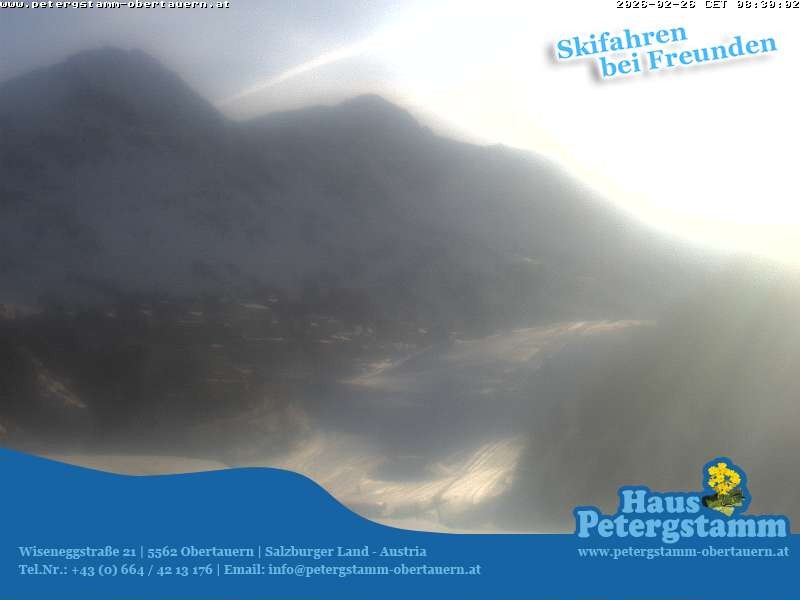 Archiv Foto Webcam Appartementhaus Petergstamm in Obertauern