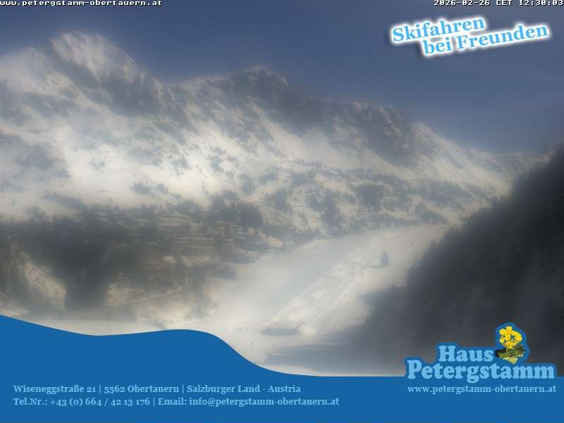 Archiv Foto Webcam Appartementhaus Petergstamm in Obertauern
