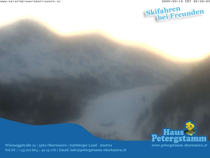Archiv Foto Webcam Appartementhaus Petergstamm in Obertauern
