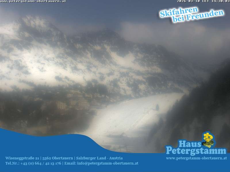 Archiv Foto Webcam Appartementhaus Petergstamm in Obertauern