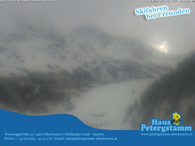 Archiv Foto Webcam Appartementhaus Petergstamm in Obertauern