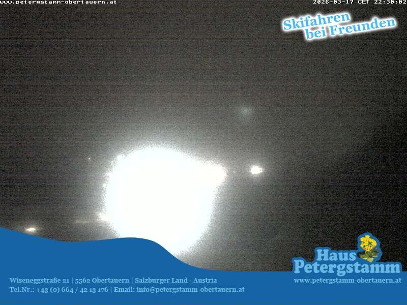 Archiv Foto Webcam Appartementhaus Petergstamm in Obertauern