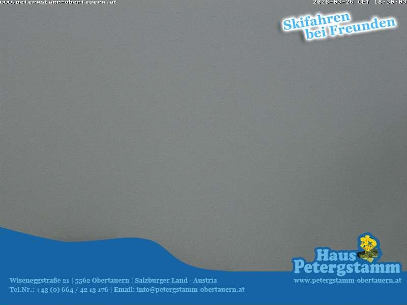 Archiv Foto Webcam Appartementhaus Petergstamm in Obertauern