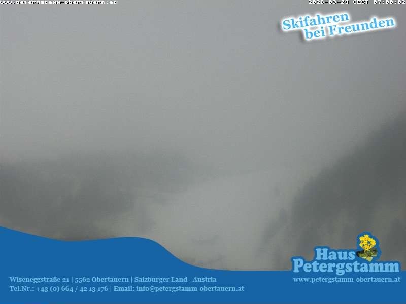 Archiv Foto Webcam Appartementhaus Petergstamm in Obertauern