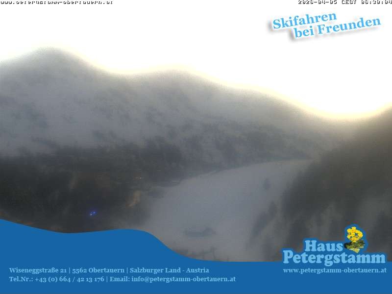 Archived image Webcam Apartement House Petergstamm in Obertauern