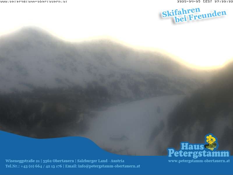 Archived image Webcam Apartement House Petergstamm in Obertauern