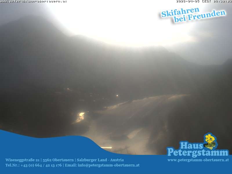 Archived image Webcam Apartement House Petergstamm in Obertauern