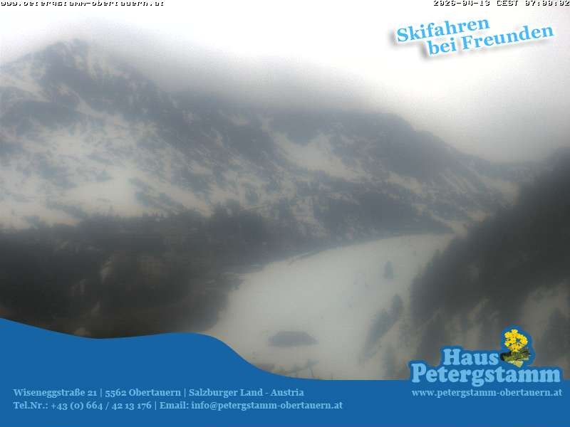 Archived image Webcam Apartement House Petergstamm in Obertauern