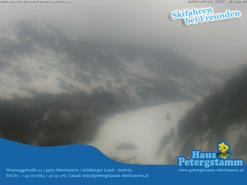 Archiv Foto Webcam Appartementhaus Petergstamm in Obertauern