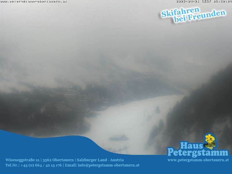 Archived image Webcam Apartement House Petergstamm in Obertauern