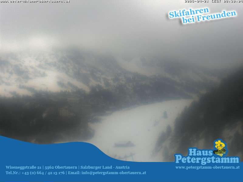 Archived image Webcam Apartement House Petergstamm in Obertauern