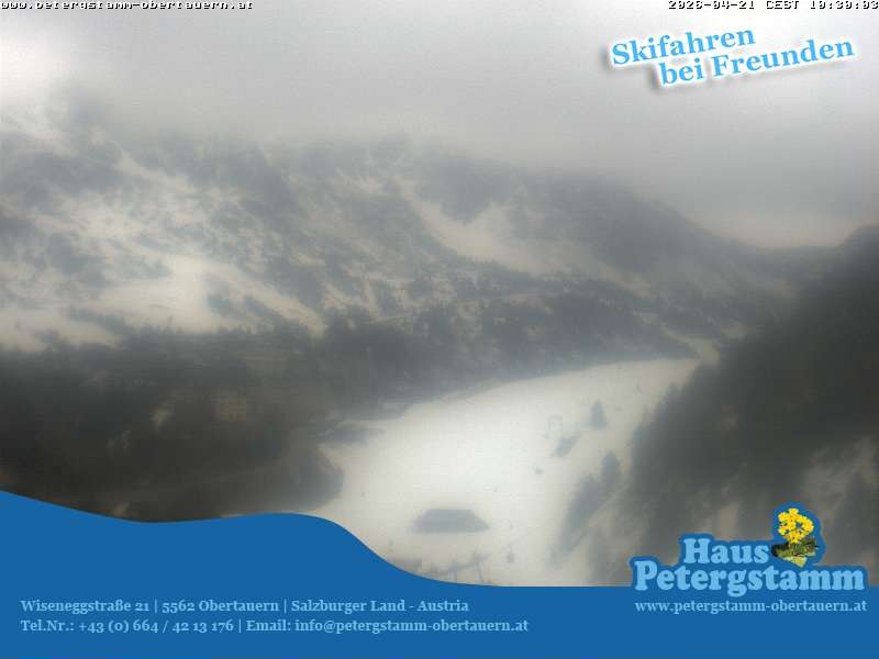 Archived image Webcam Apartement House Petergstamm in Obertauern