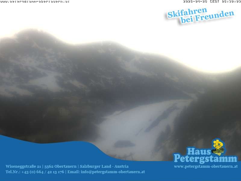Archived image Webcam Apartement House Petergstamm in Obertauern