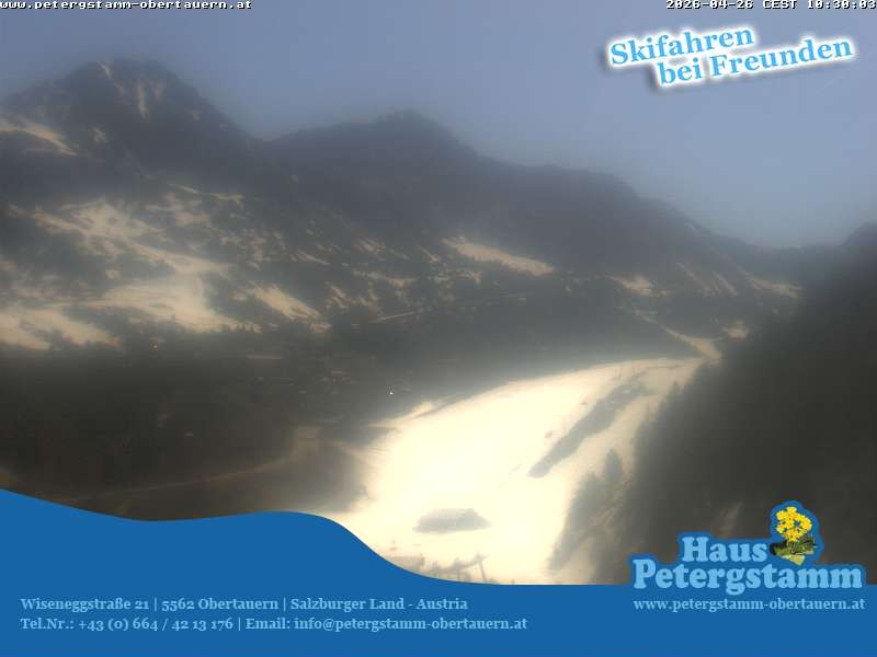 Archived image Webcam Apartement House Petergstamm in Obertauern