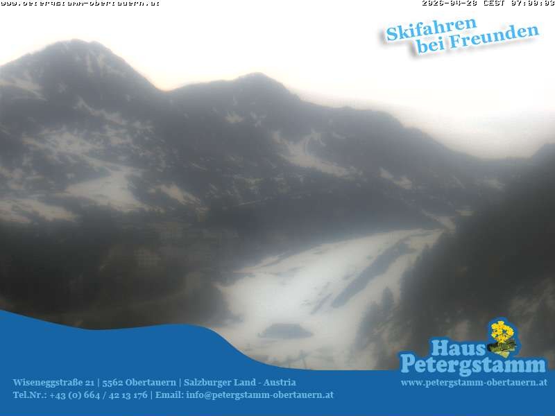 Archived image Webcam Apartement House Petergstamm in Obertauern