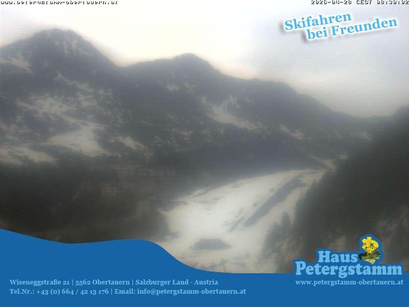 Archived image Webcam Apartement House Petergstamm in Obertauern