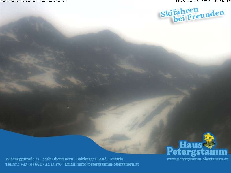 Archived image Webcam Apartement House Petergstamm in Obertauern
