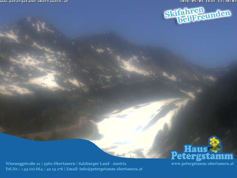 Archiv Foto Webcam Appartementhaus Petergstamm in Obertauern