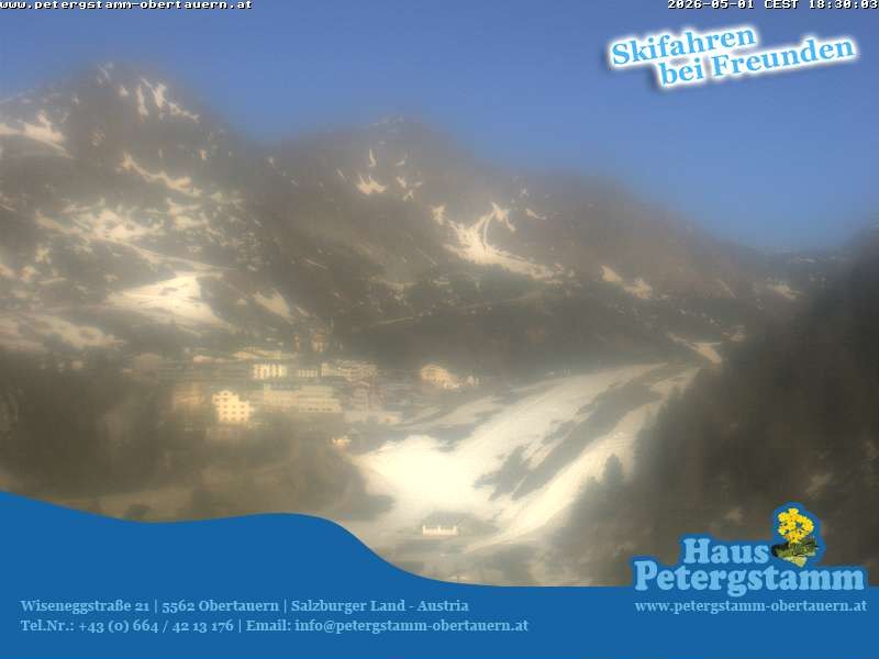 Archiv Foto Webcam Appartementhaus Petergstamm in Obertauern