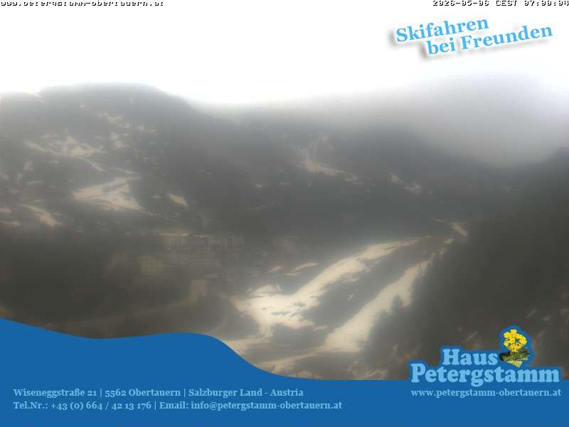 Archived image Webcam Apartement House Petergstamm in Obertauern