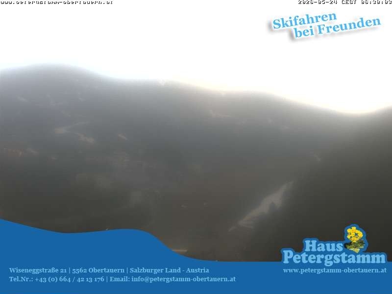 Archived image Webcam Apartement House Petergstamm in Obertauern