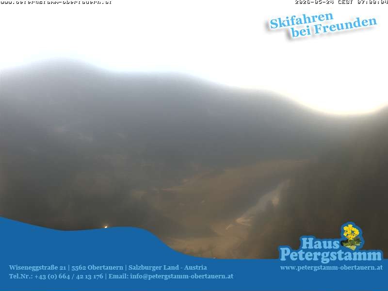 Archived image Webcam Apartement House Petergstamm in Obertauern