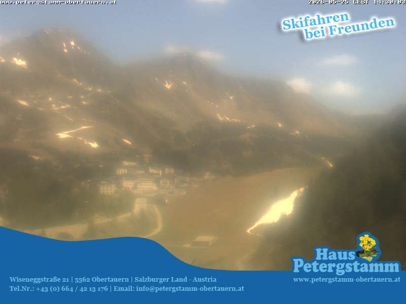Archived image Webcam Apartement House Petergstamm in Obertauern