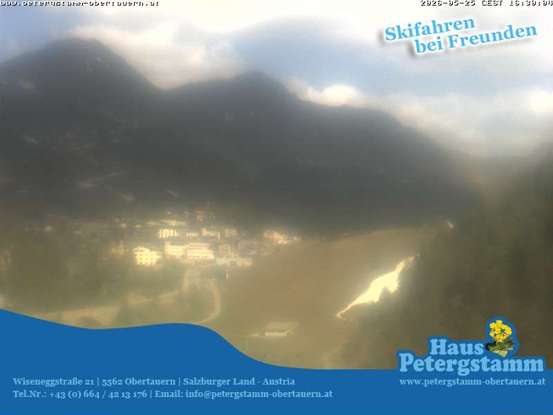 Archived image Webcam Apartement House Petergstamm in Obertauern