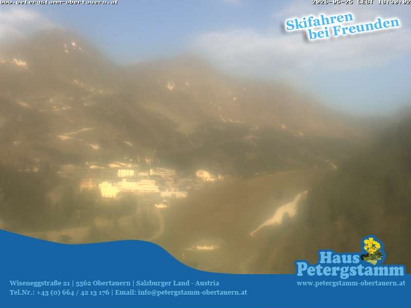 Archived image Webcam Apartement House Petergstamm in Obertauern