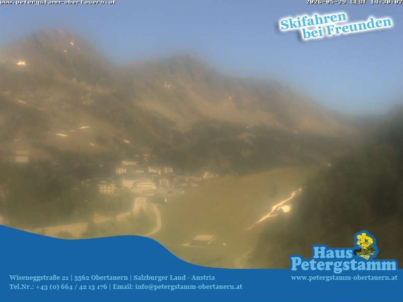 Archiv Foto Webcam Appartementhaus Petergstamm in Obertauern
