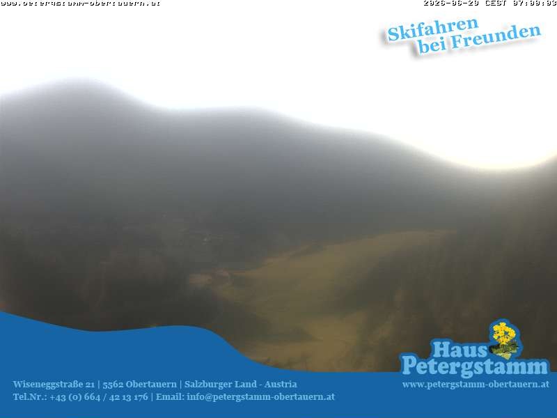 Archived image Webcam Apartement House Petergstamm in Obertauern
