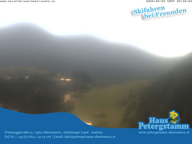 Archived image Webcam Apartement House Petergstamm in Obertauern