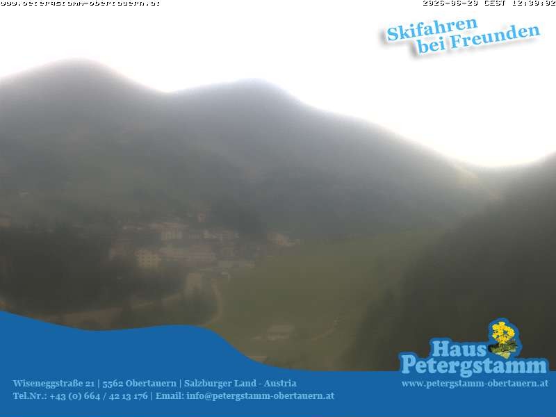 Archived image Webcam Apartement House Petergstamm in Obertauern